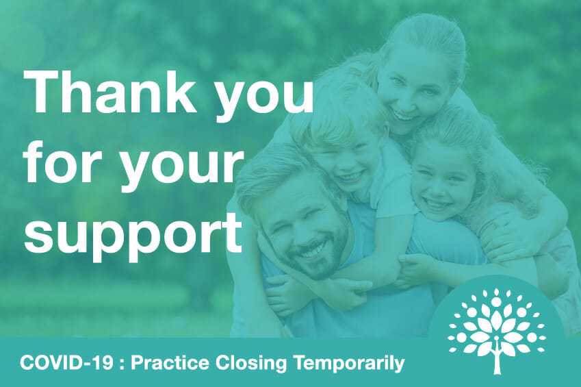 practice closing due to coronavirus